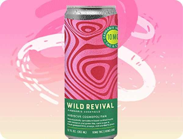 Peach Ginger THC Iced Tea